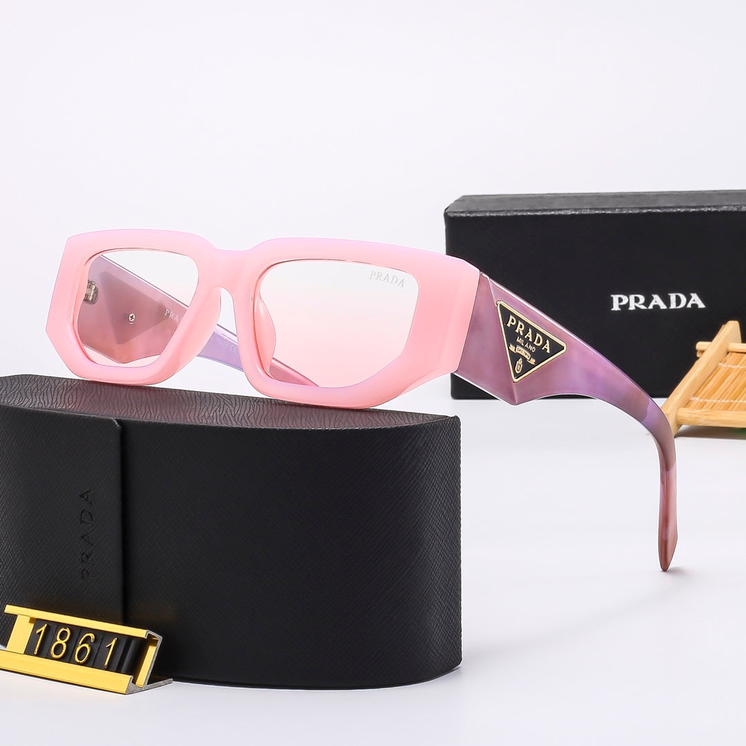 Retro Polygonal Mesh Unisex Sunglasses 1861s-sss