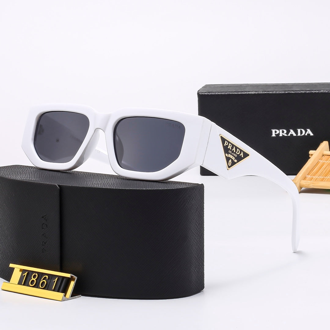 Retro Polygonal Mesh Unisex Sunglasses 1861s-sss