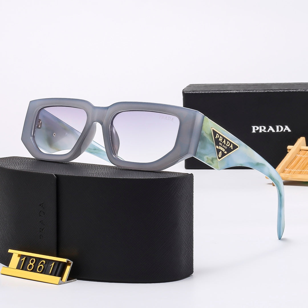 Retro Polygonal Mesh Unisex Sunglasses 1861s-sss