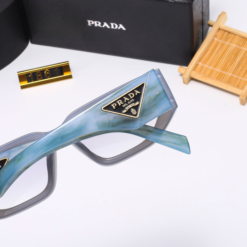 Retro Polygonal Mesh Unisex Sunglasses 1861s-sss