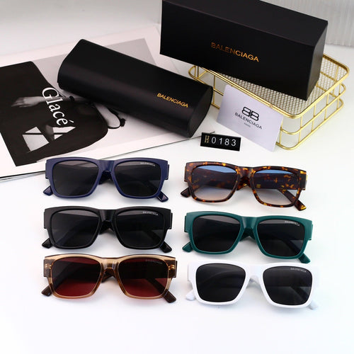 Fashion Square Frame Sunglasses 0183s-sss