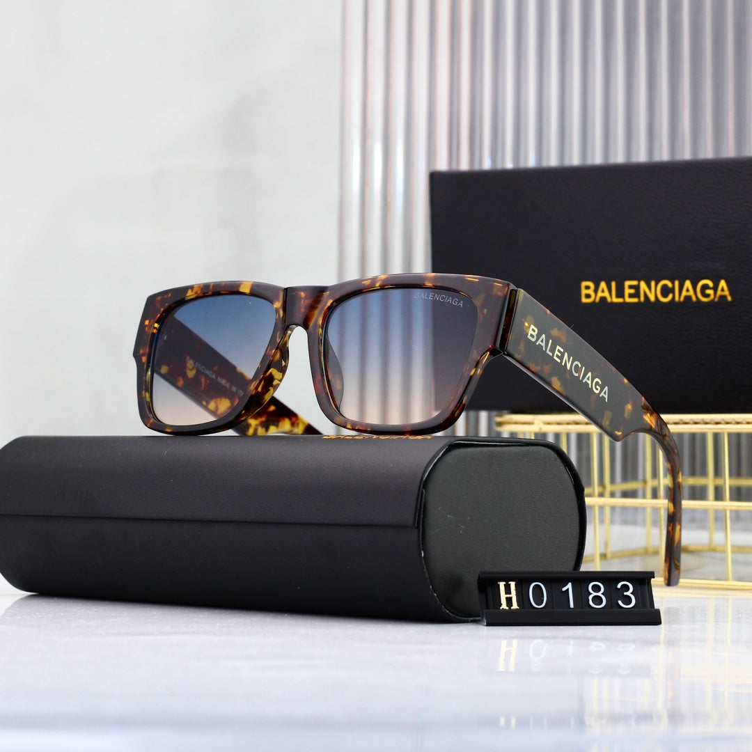 Fashion Square Frame Sunglasses 0183s-sss