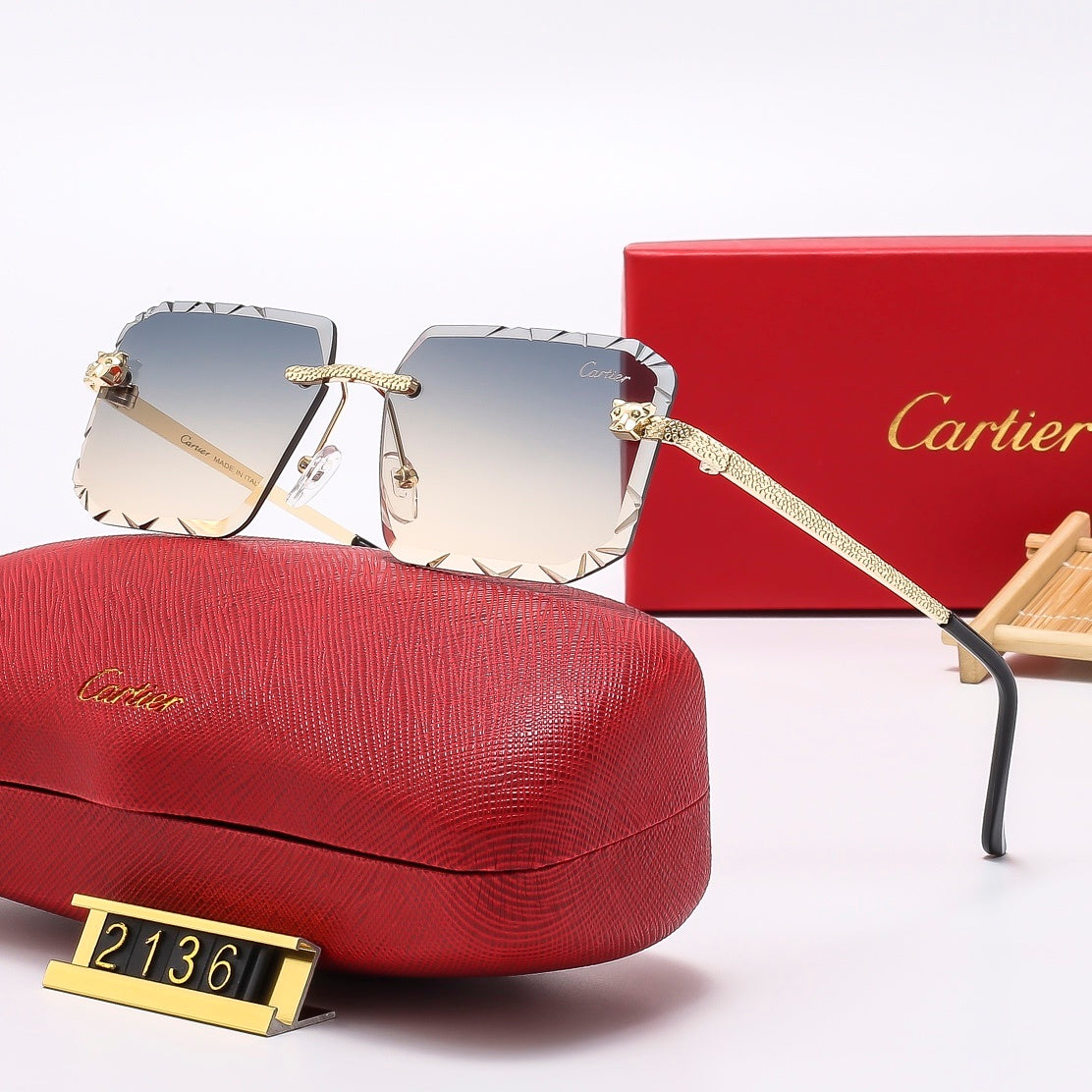 Fashion hot 5 color sunglasses 2136s-sss