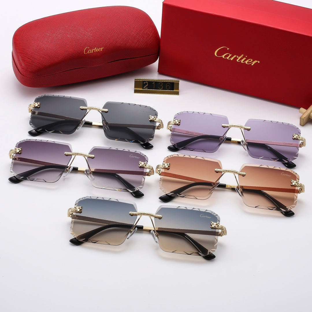 Fashion hot 5 color sunglasses 2136s-sss