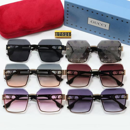 Fashion hot 6 color sunglasses 17521s-sss