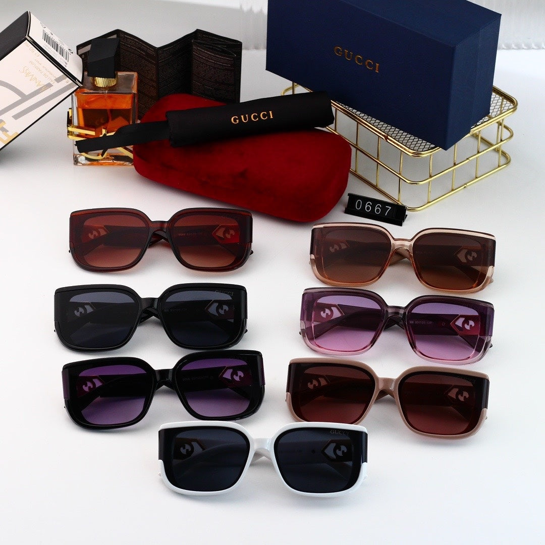 Fashion hot 7 color sunglasses 0667s-sss