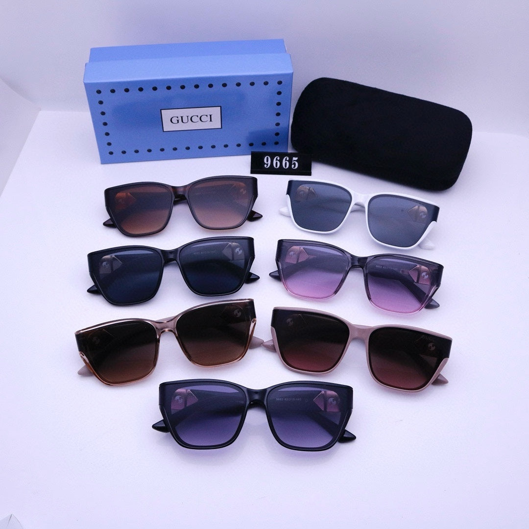 Fashion hot 7 color sunglasses 9665s-sss