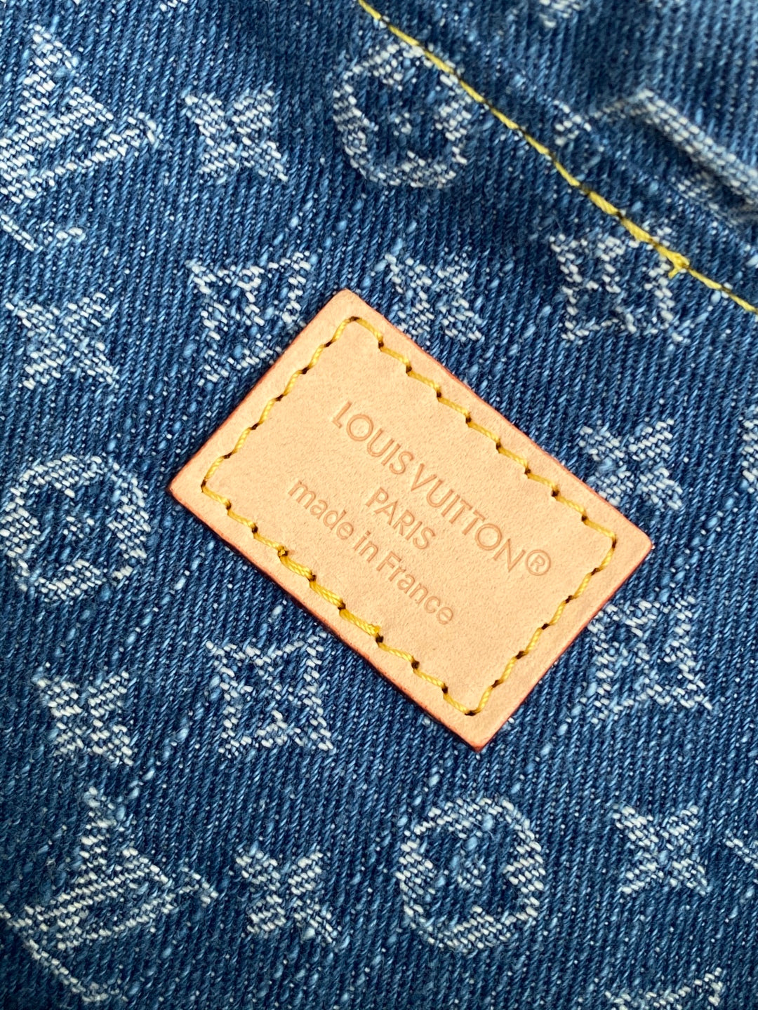 LV Nano Noé Bag Blue Beige Frabic Leather 251719