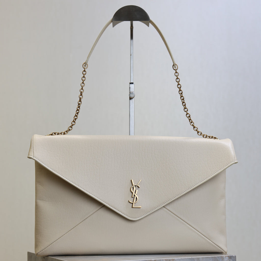 Prada Cassandre XXL Bag 35cm White Lambskin Light GHW