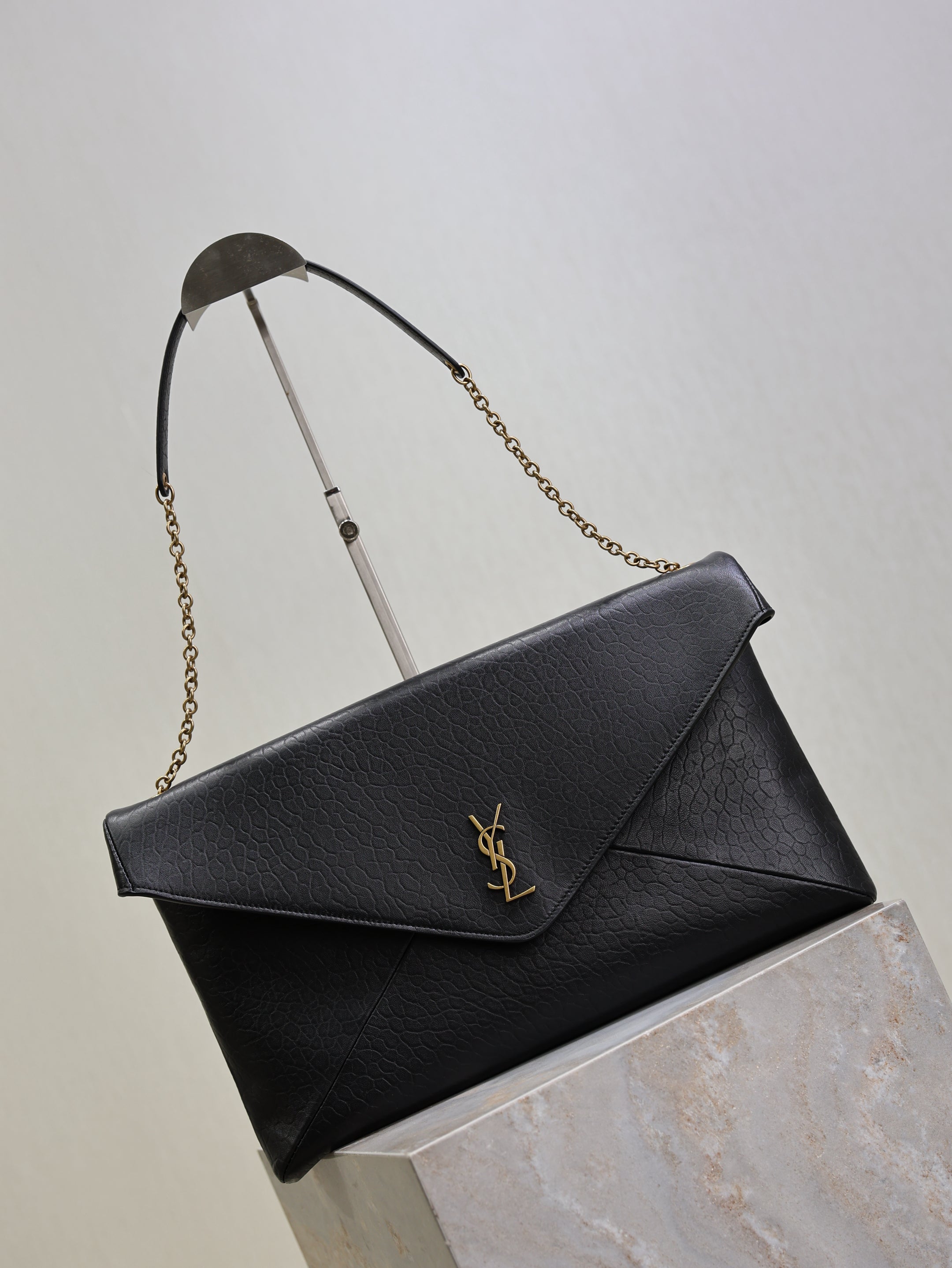 Prada Cassandre XXL Bag 35cm Black Lambskin GHW