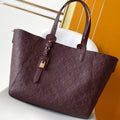 LV All In One PM Burgundy Embossed Monogram Empreinte Cowhide 268416