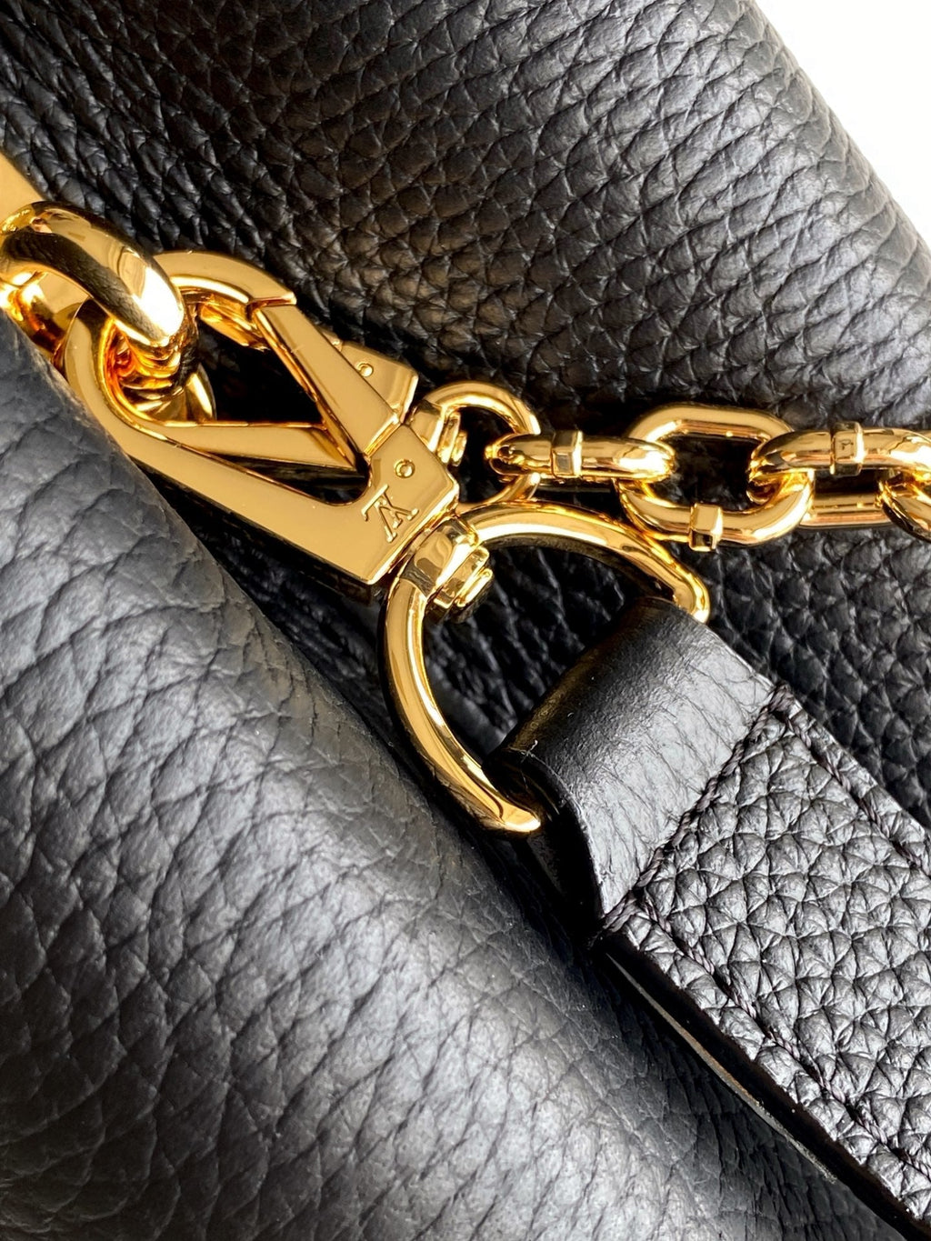 LV x TM Capucines Cheerful Cherry Charms 27 Black Taurillon Leather 268185