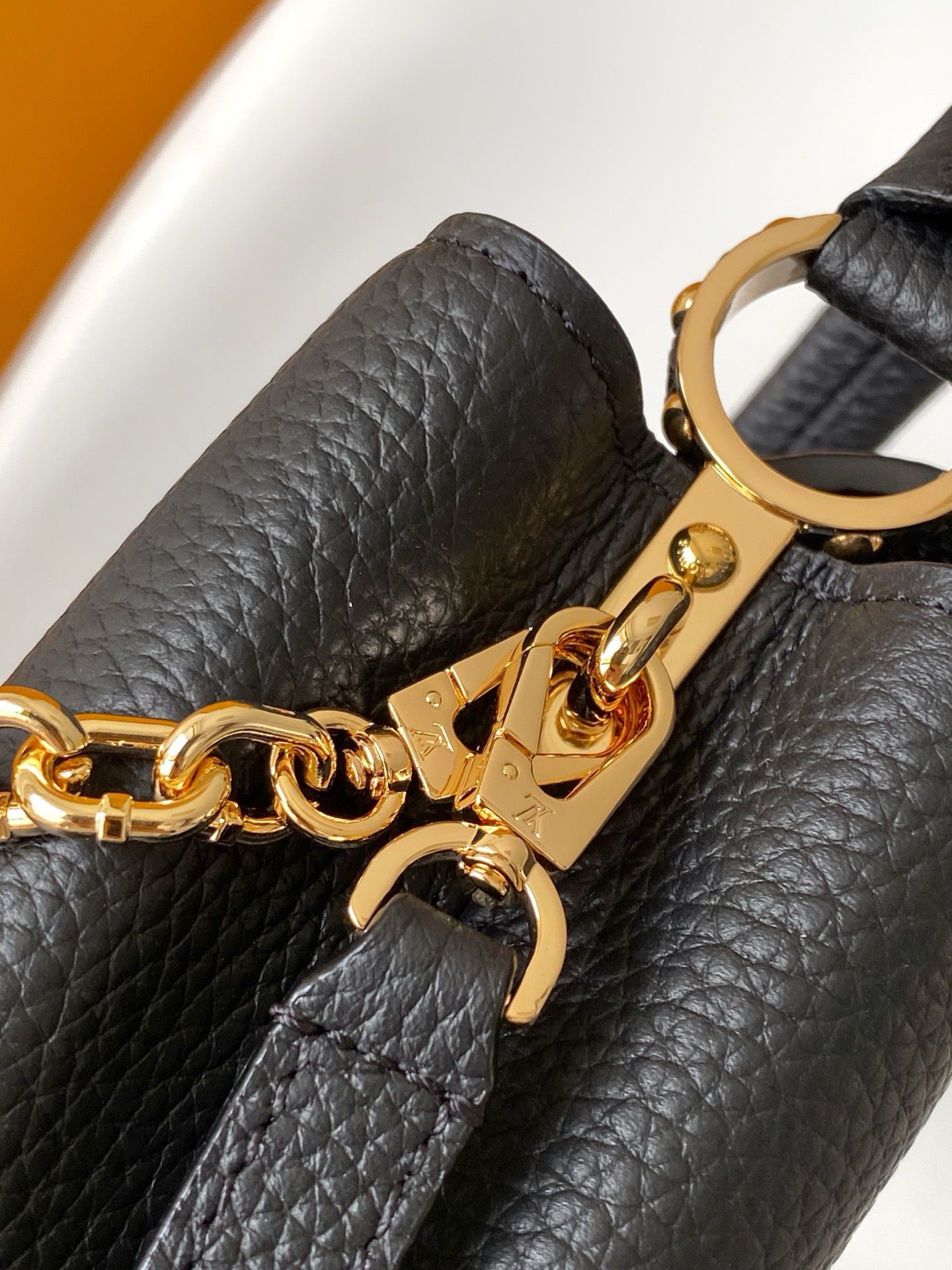 LV x TM Capucines Cheerful Cherry Charms 21 Black Taurillon Leather 268140
