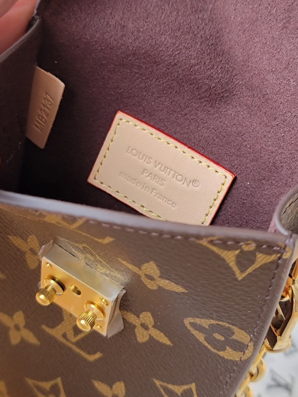 LV Phone Pouch Métis Brown Monogram Canvas GHW
