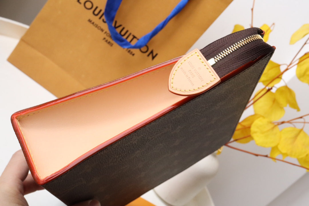 LV M83547 Poche Toilette Brown Monogram Canvas