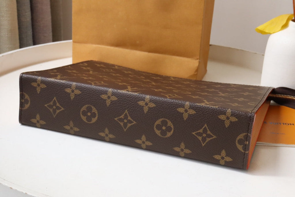 LV M83547 Poche Toilette Brown Monogram Canvas
