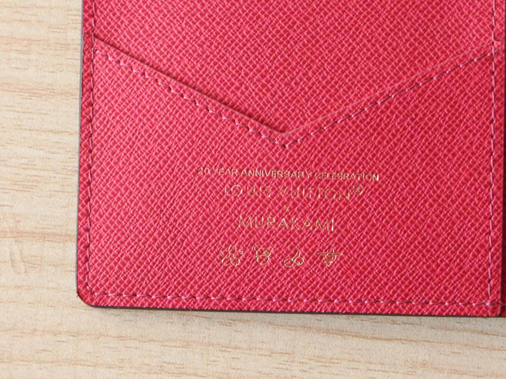 LV x TM M14164 Passport Cover with Panda Printed Brown Monogram Canvas