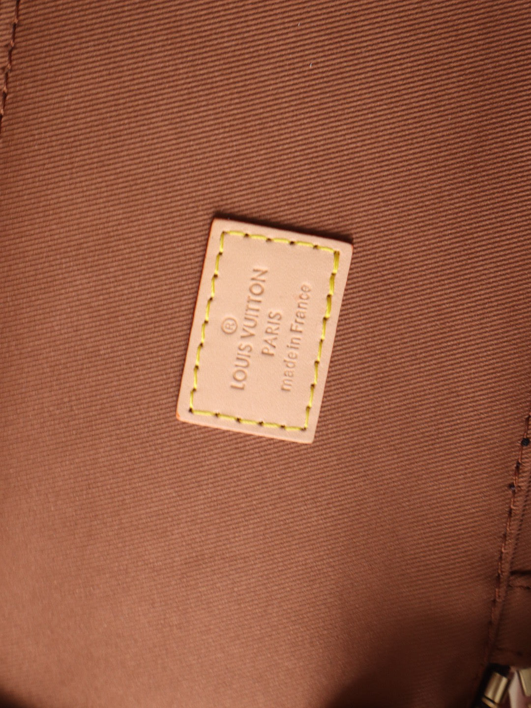 LV M43689 Packing Cube PM Brown Monogram Canvas & Cowhide