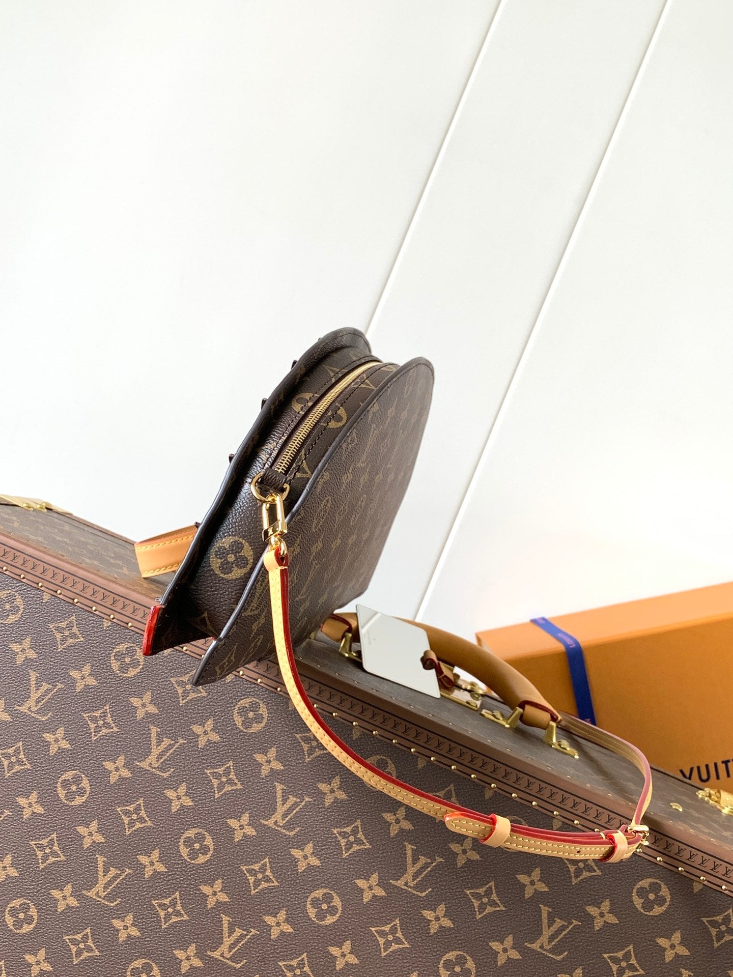 LV SS25 Fan Bag Brown Monogram 268347