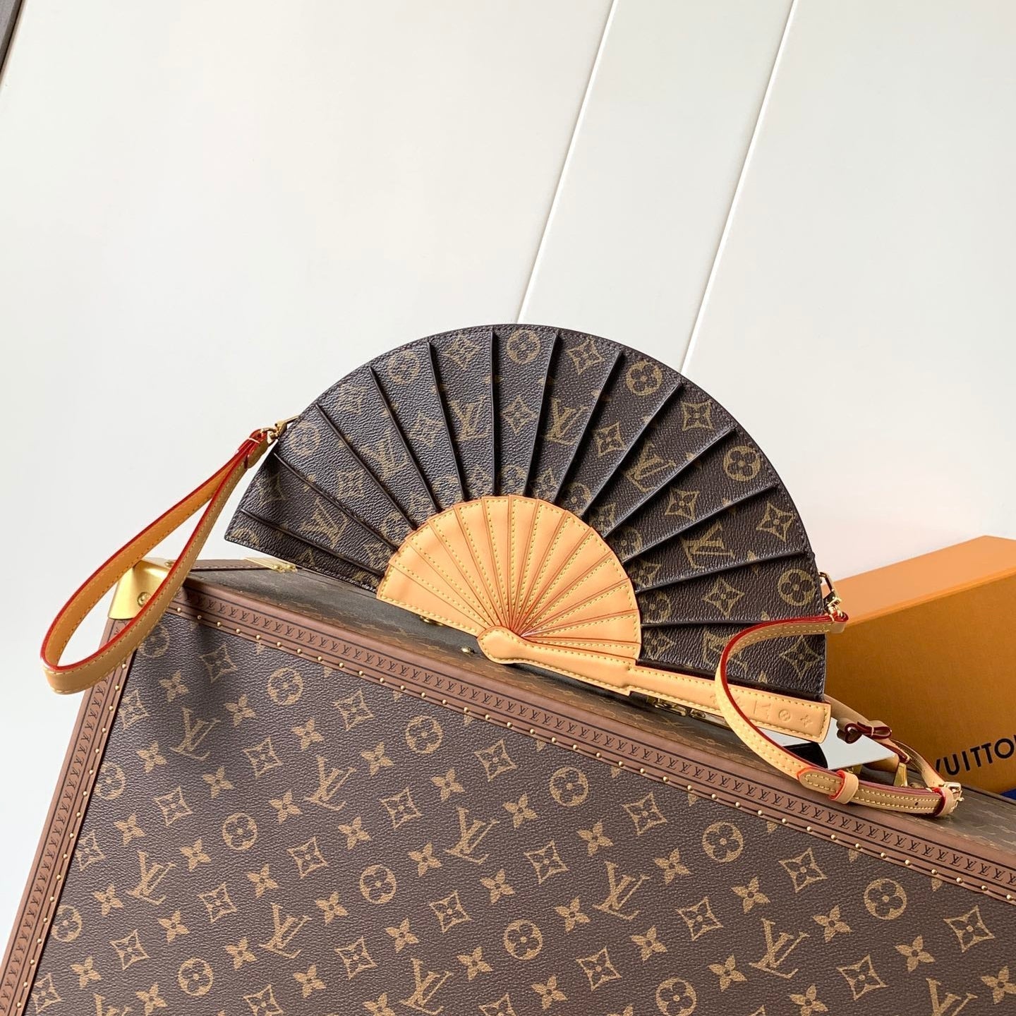 LV SS25 Fan Bag Brown Monogram 268347