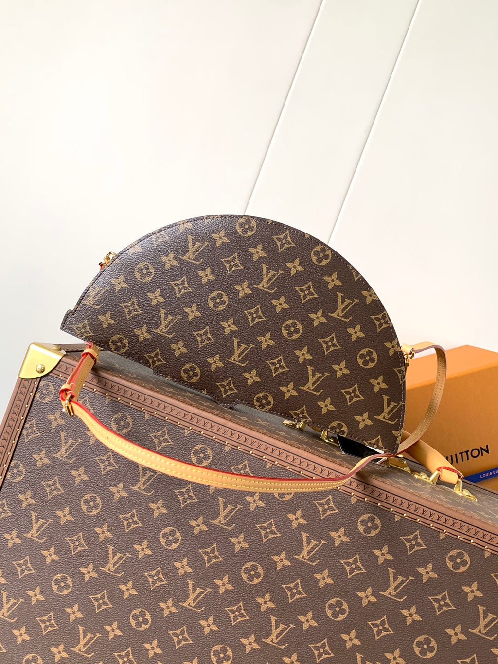 LV SS25 Fan Bag Brown Monogram 268347