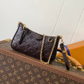 LV Easy Pouch On Strap Dark Burgundy Embossed Monogram Empreinte Cowhide 251759