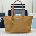 Prada Re-Edition 1978 Tote Bag 35cm Brown Re-Nylon& Saffiano Leather