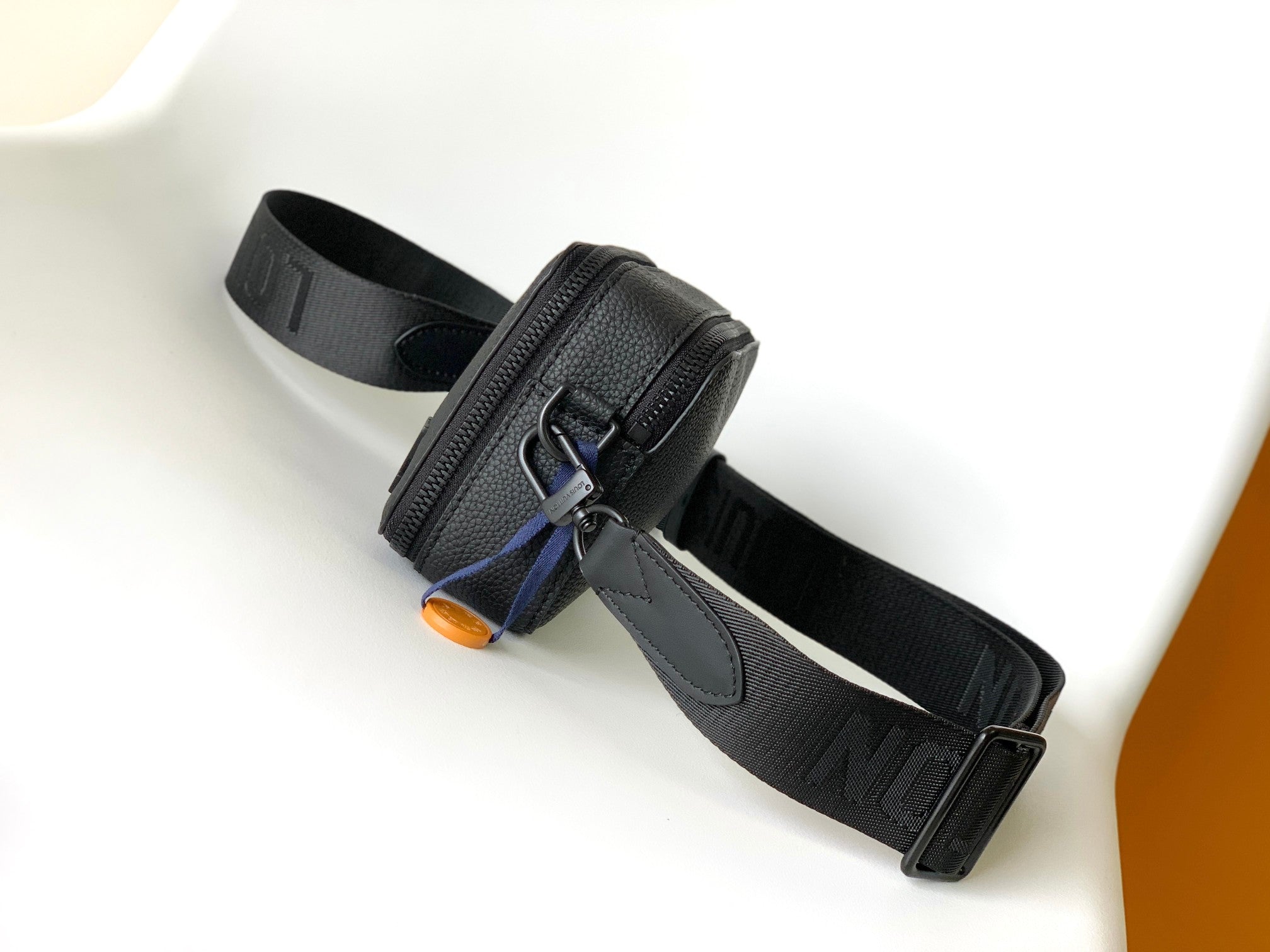 LV Nano Alpha Bag Black Cowhide 268786