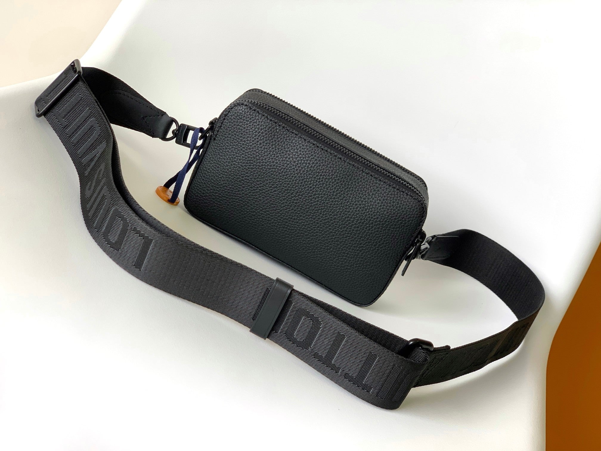 LV Nano Alpha Bag Black Cowhide 268786