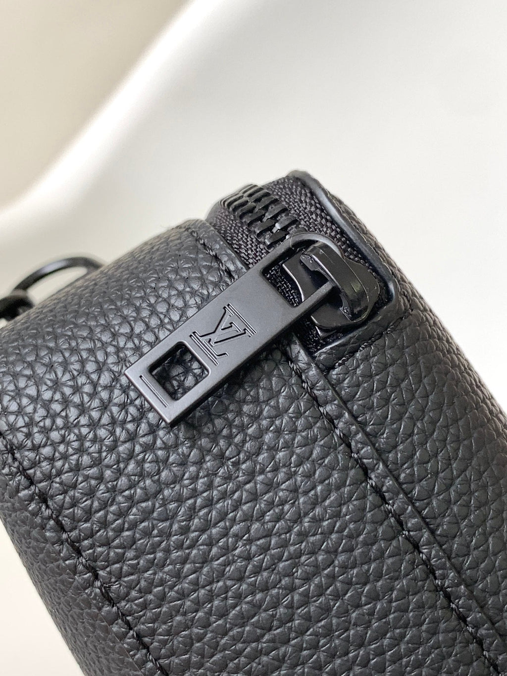 LV Nano Alpha Bag Black Cowhide 268786