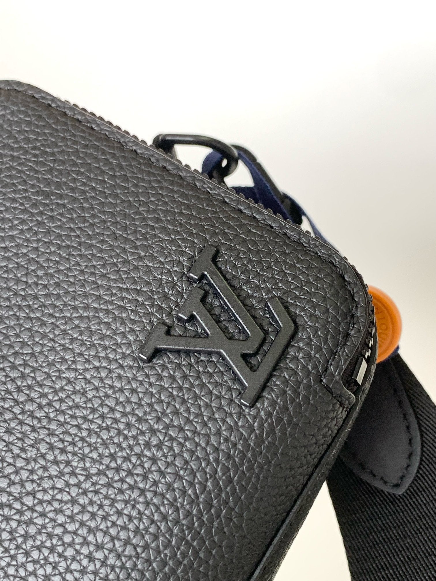 LV Nano Alpha Bag Black Cowhide 268786