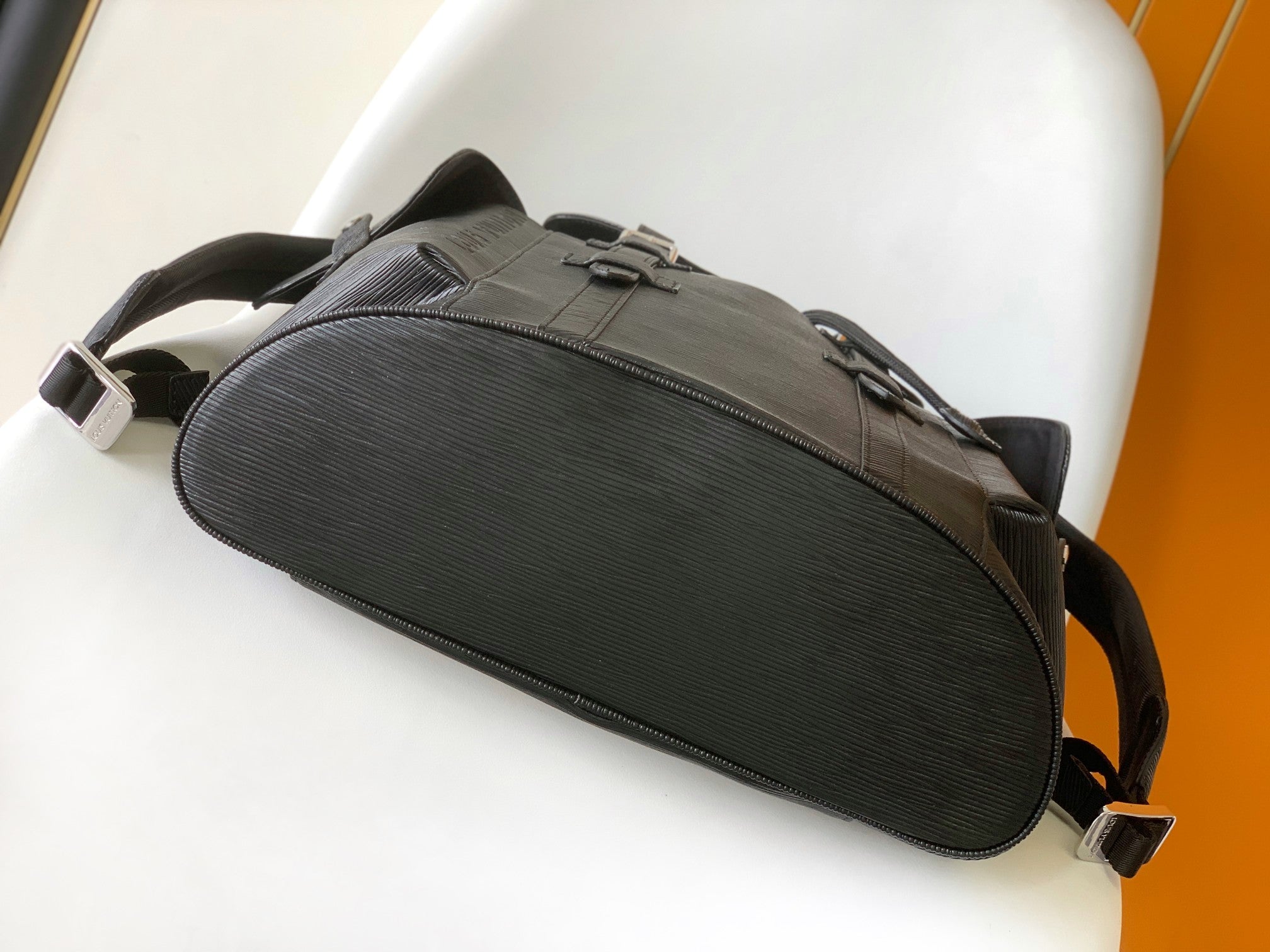 LV Christopher MM Backpack Black Epi XL Cowhide 268778