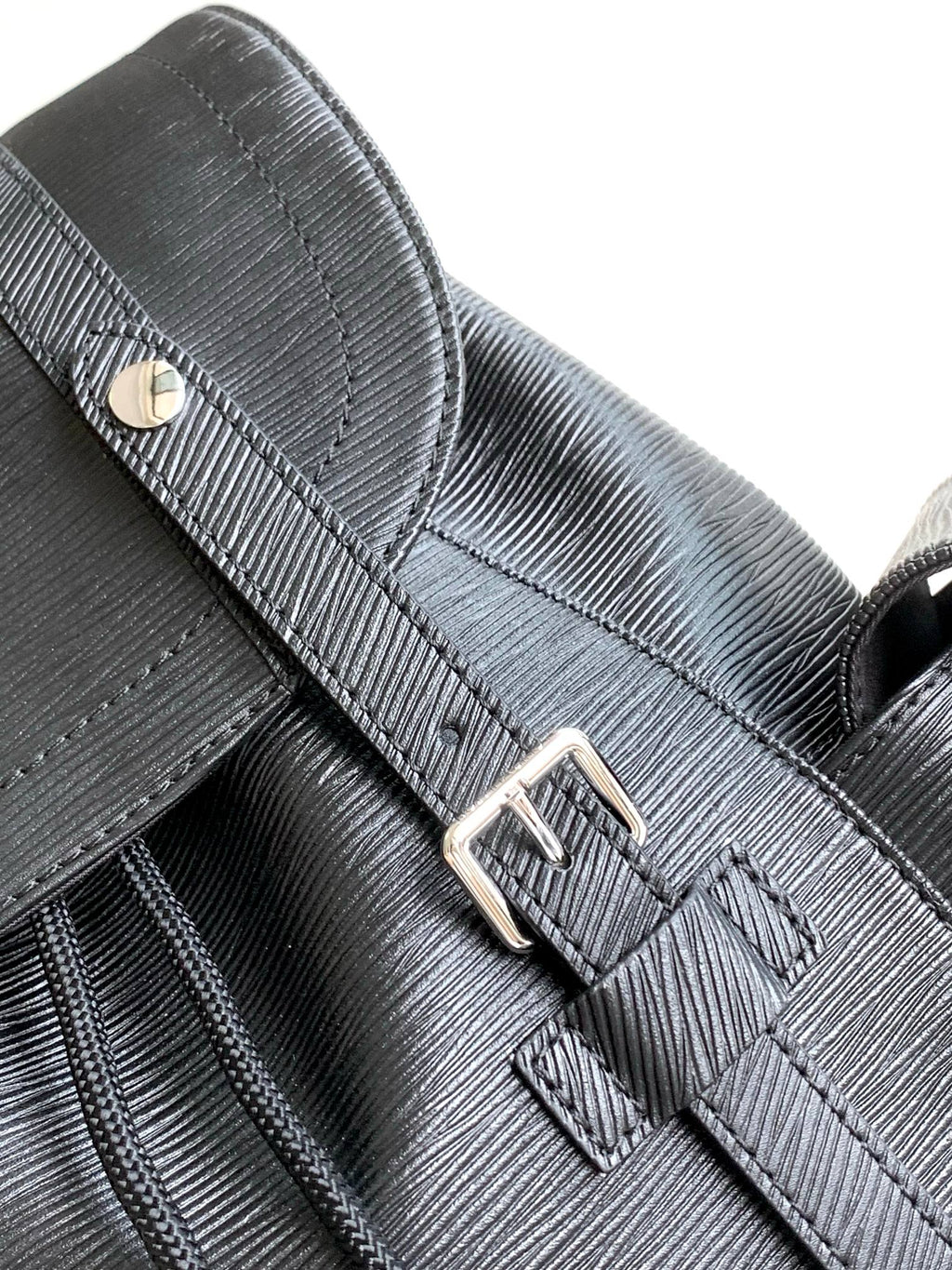 LV Christopher MM Backpack Black Epi XL Cowhide 268778