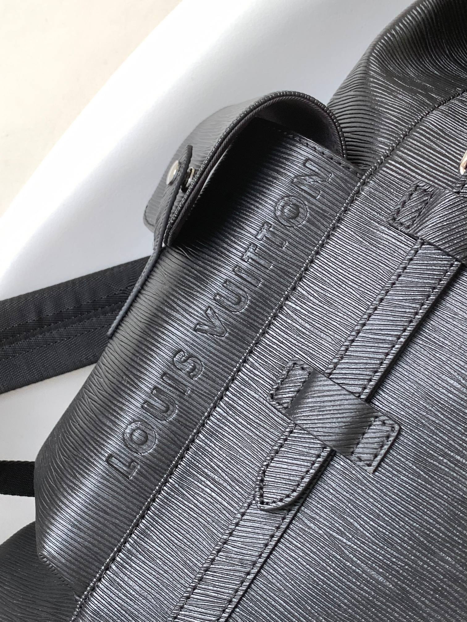 LV Christopher MM Backpack Black Epi XL Cowhide 268778