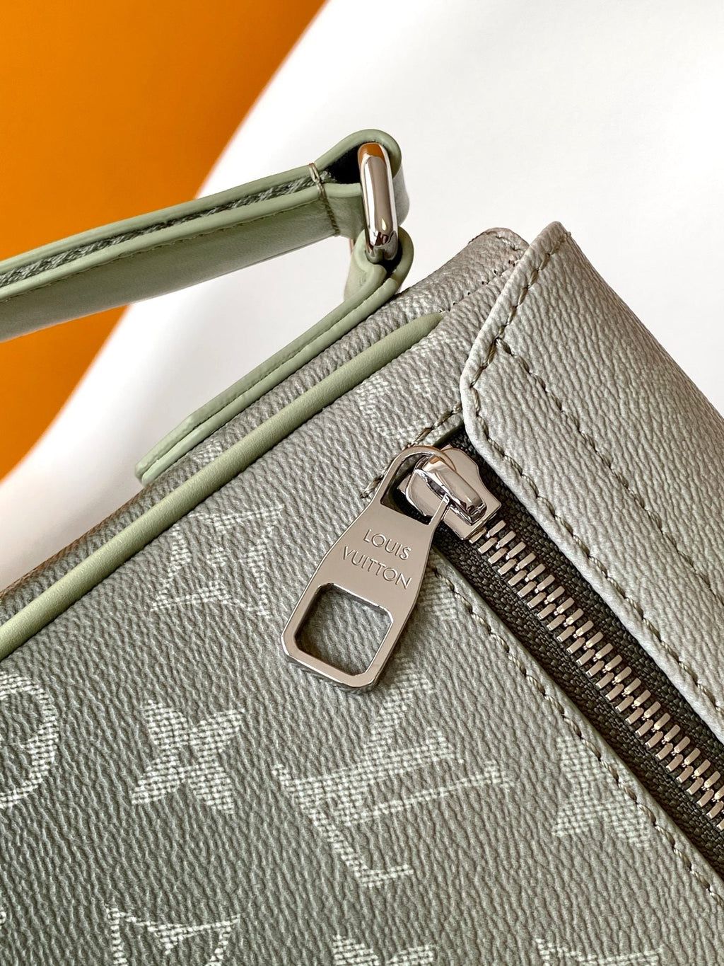 LV District PM Khaki Green Monogram Gradient Coated Canvas 268798
