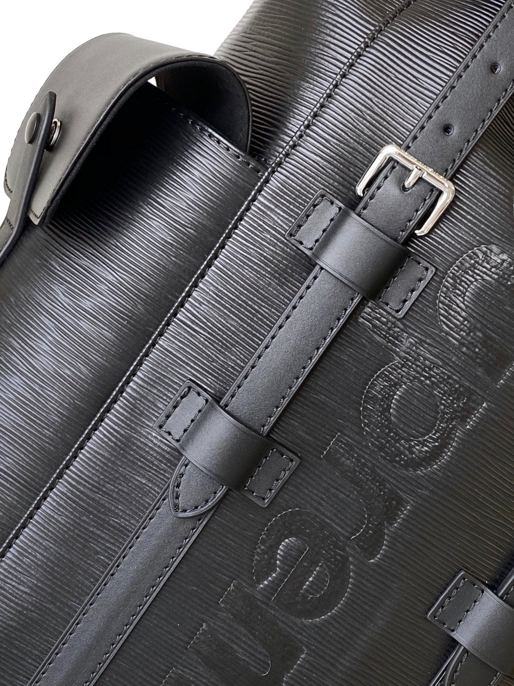 LV M41079 Christopher MM Backpack Black Epi XL Cowhide 268775