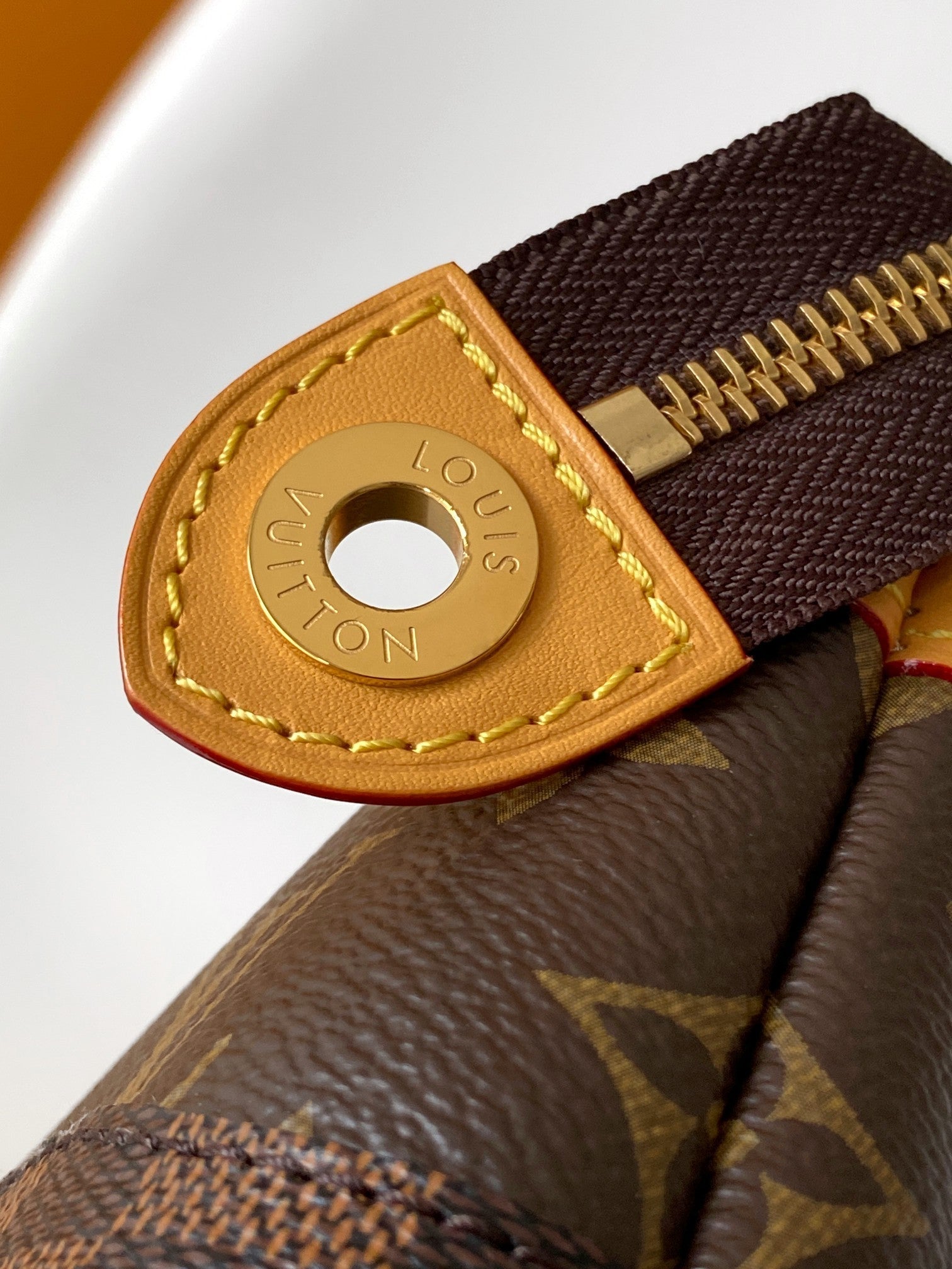 LV Pochette Voyage Souple Brown Monogram Landscape Canvas 268769