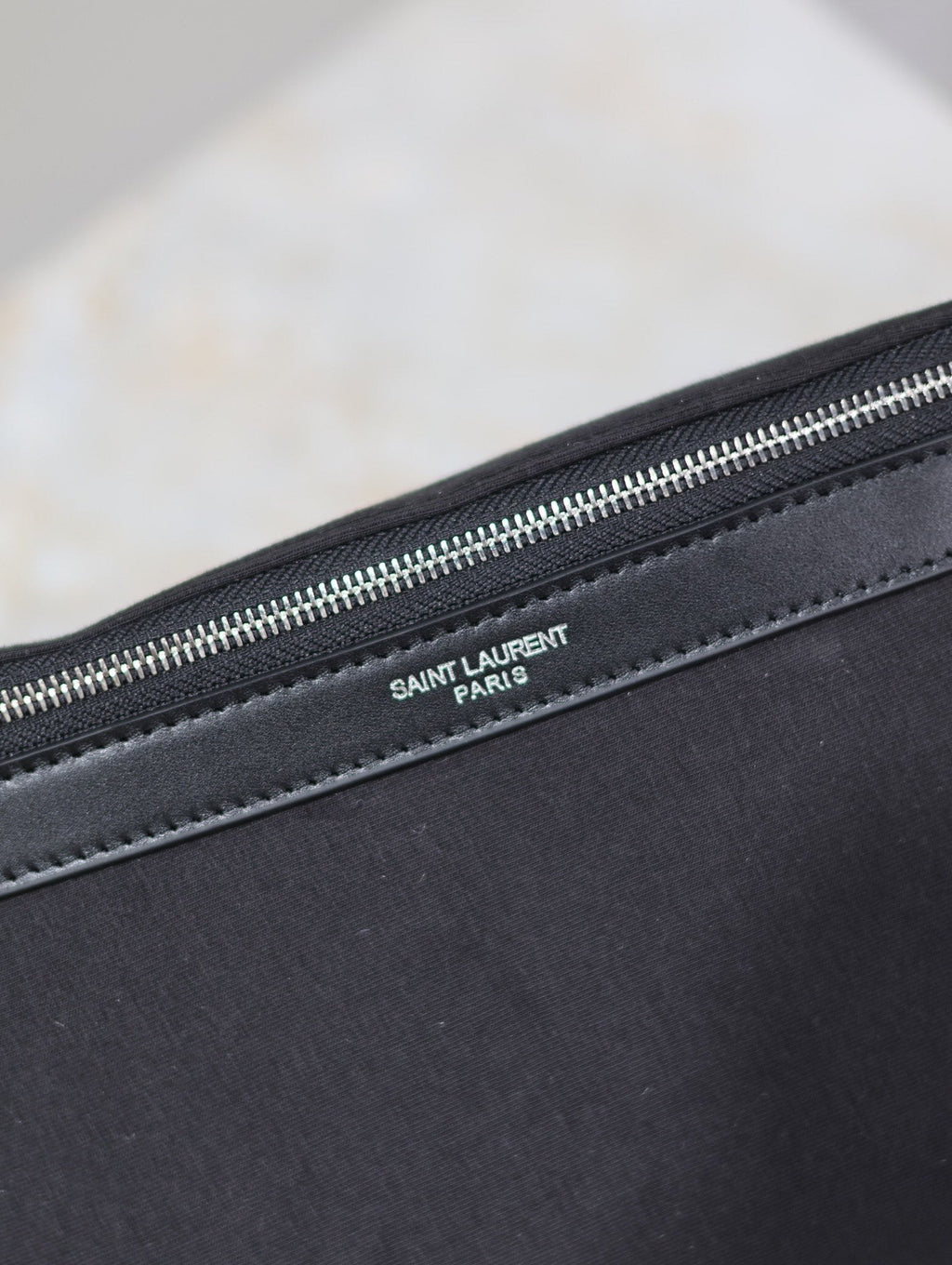 Prada Classic Belt Bag 26cm Black Leather-Trimmed