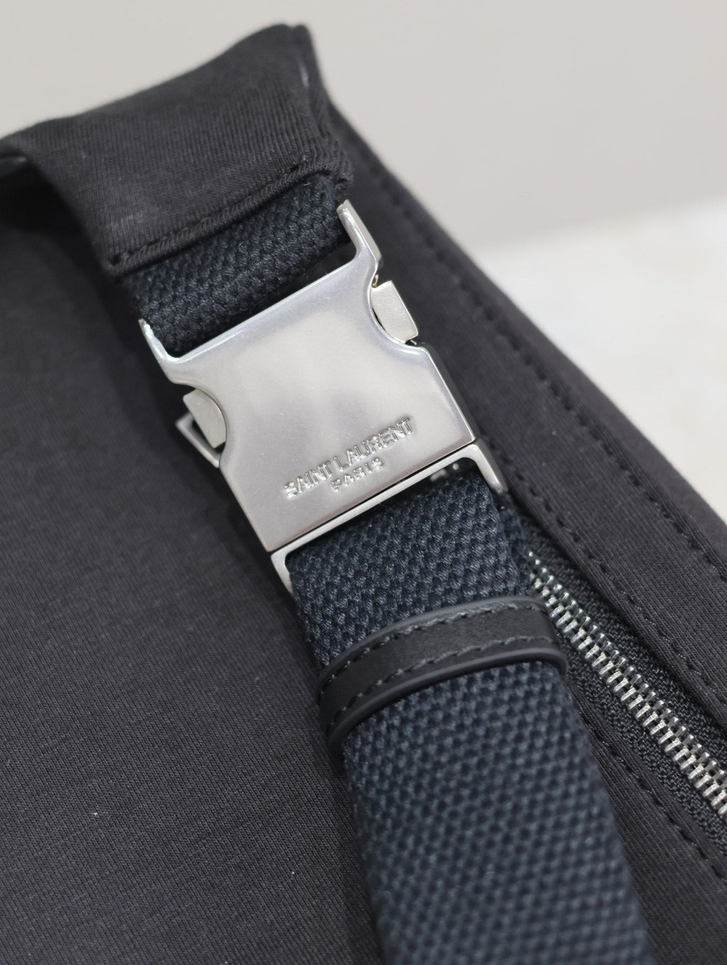 Prada Classic Belt Bag 26cm Black Leather-Trimmed