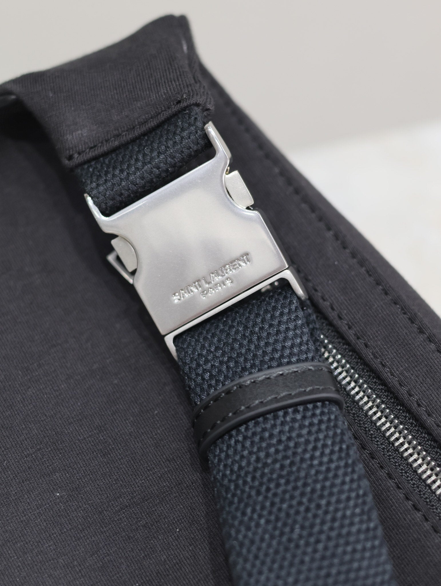 Prada Classic Belt Bag 26cm Black Leather-Trimmed