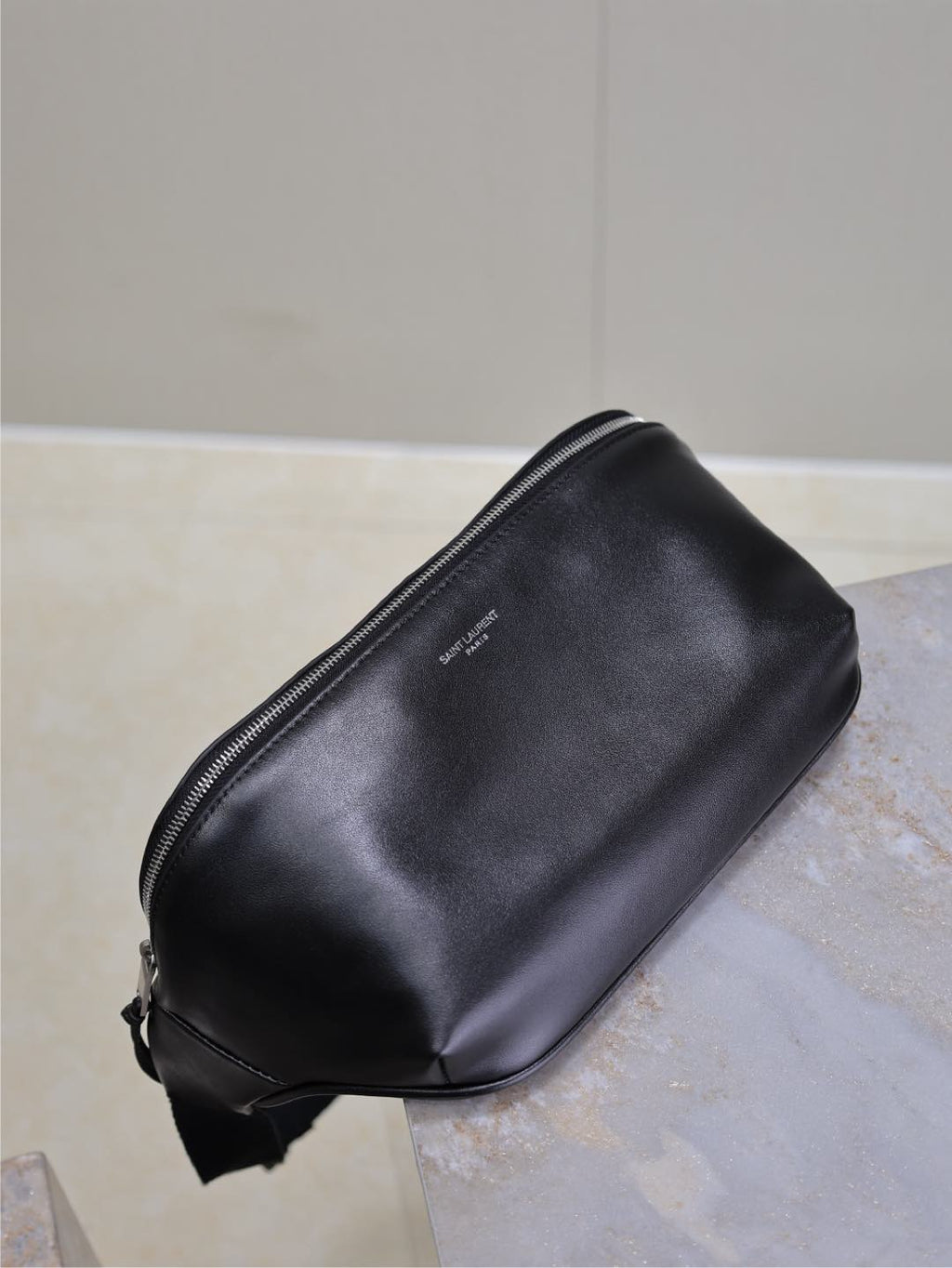 Prada Classic Belt Bag 26cm Black Lambskin