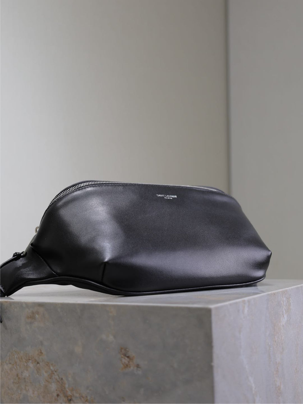 Prada Classic Belt Bag 26cm Black Lambskin
