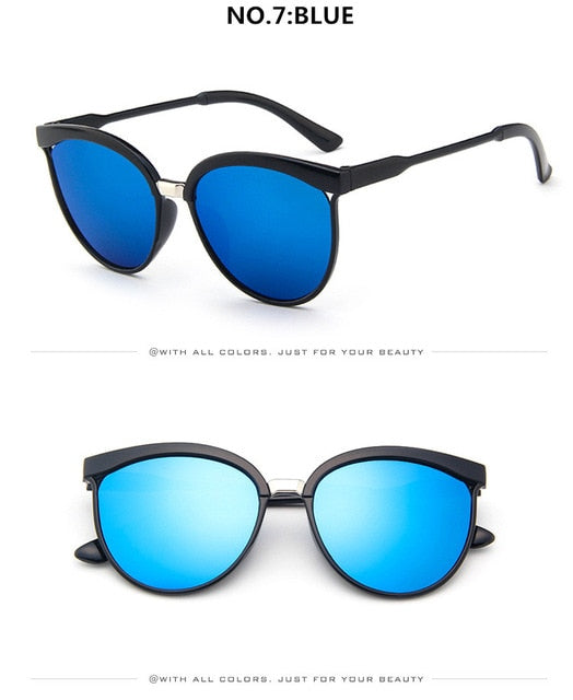 Cat Eye Brand Designer Sunglasses Women Luxury Plastic Sun Glasses Classic Retro Outdoor Eyewear Oculos De Sol Gafass-sss