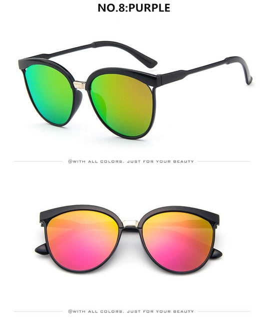 Cat Eye Brand Designer Sunglasses Women Luxury Plastic Sun Glasses Classic Retro Outdoor Eyewear Oculos De Sol Gafass-sss