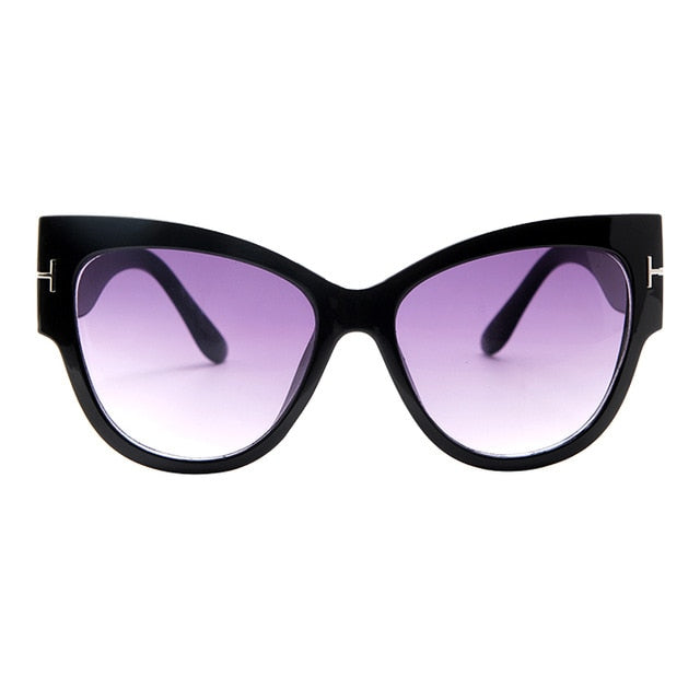New Fashion Brand Designer Tom Cat Eye Sunglasses Women Oversized Frame Vintage Sun Glasses oculos de sol UV400s-sss