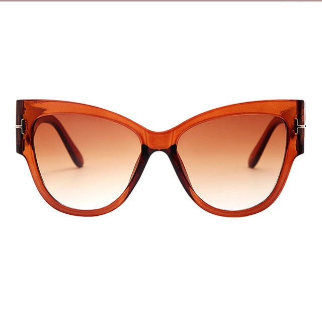 New Fashion Brand Designer Tom Cat Eye Sunglasses Women Oversized Frame Vintage Sun Glasses oculos de sol UV400s-sss