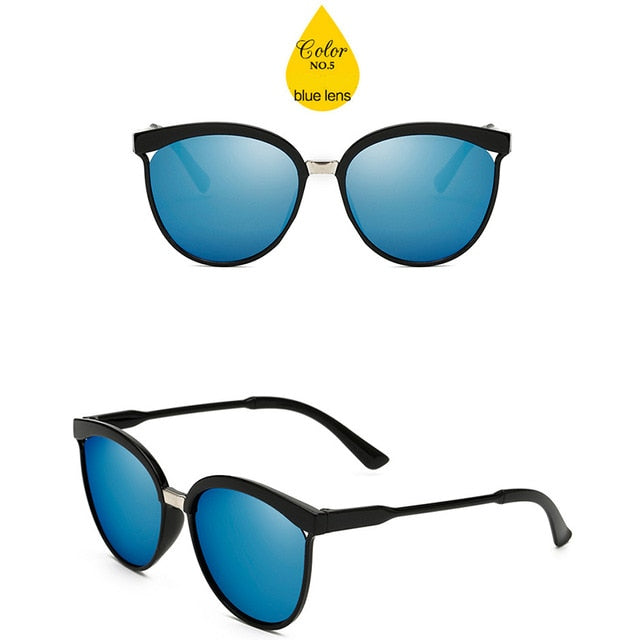 LeonLion Candies Brand Designer Cat Eye Sunglasses Women Luxury Plastic Sun Glasses Classic Retro Outdoor Oculos De Sol Gafass-sss