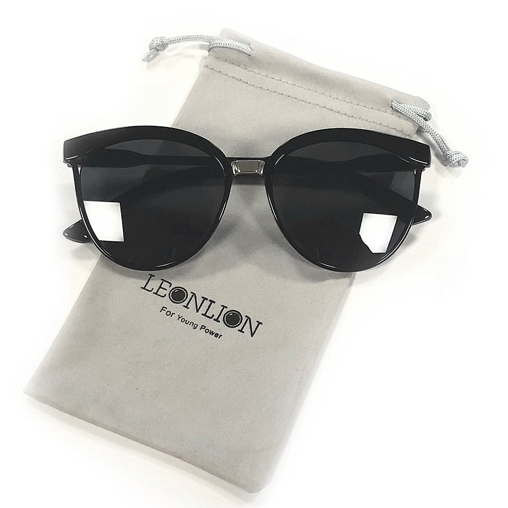 LeonLion Candies Brand Designer Cat Eye Sunglasses Women Luxury Plastic Sun Glasses Classic Retro Outdoor Oculos De Sol Gafass-sss