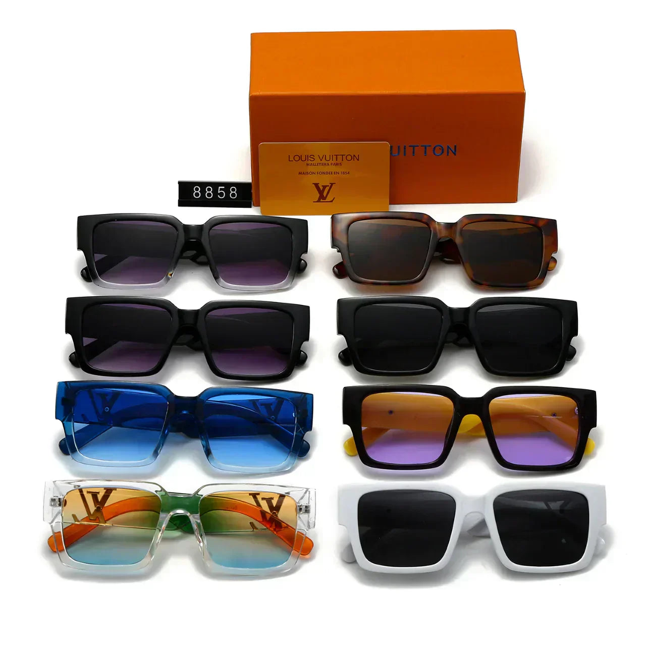Fashion hot 9 color sunglasses 8858s-sss