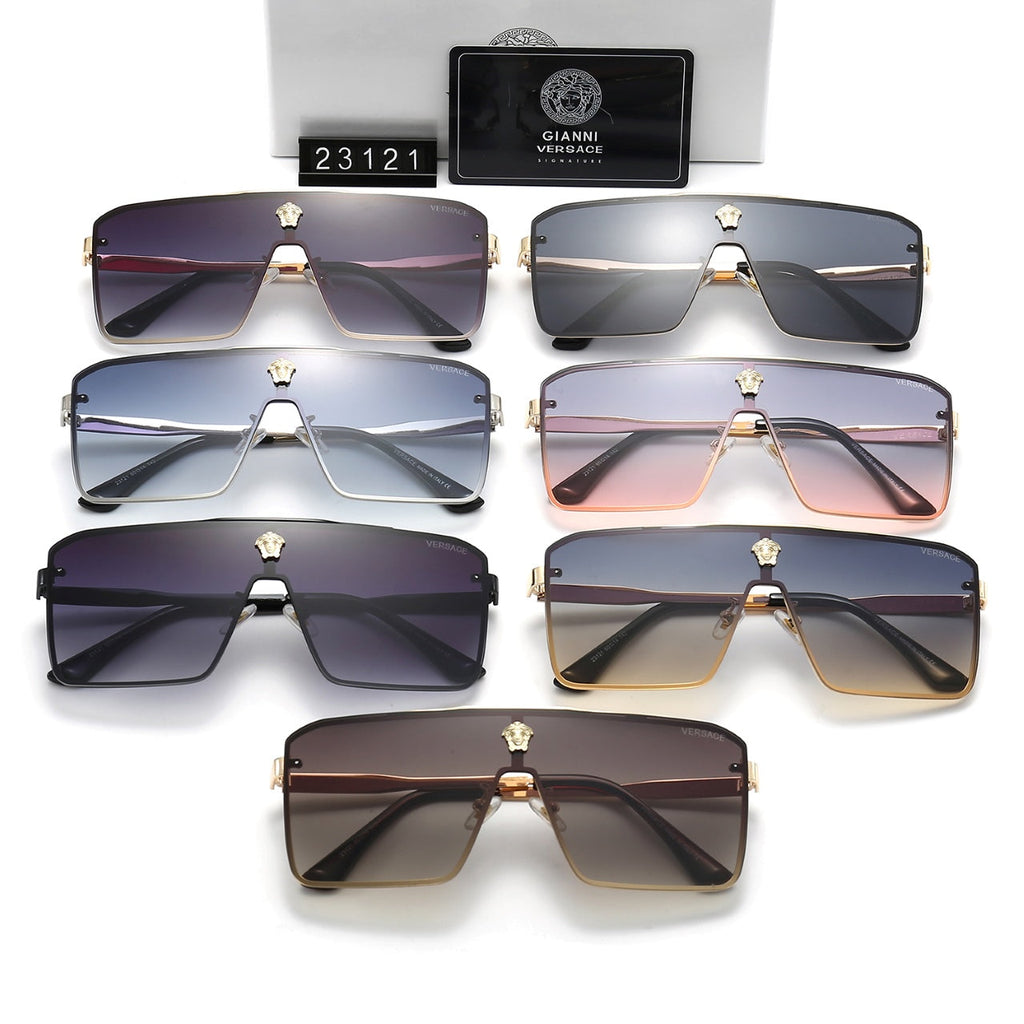 Retro Metal Letter Sunglasses 23121s-sss